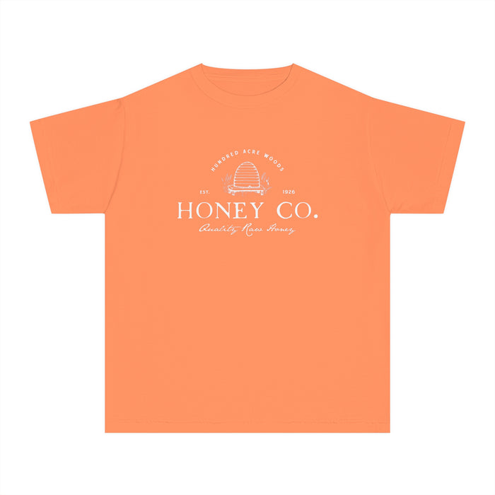 Hundred Acre Woods Honey Co. Comfort Colors Youth Midweight Tee