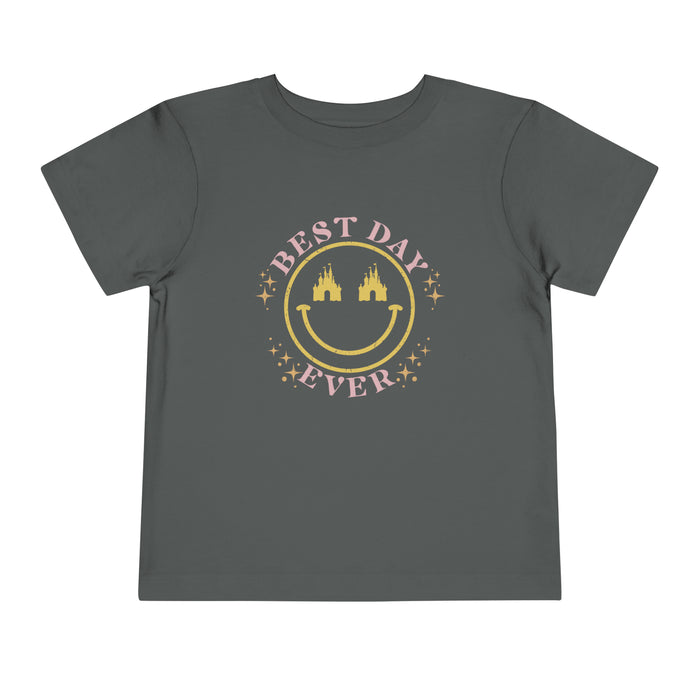 Best Day Ever Bella Canvas Toddler Short Sleeve Tee