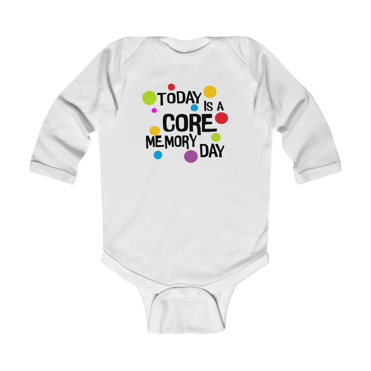 Core Memory Day Infant Long Sleeve Bodysuit