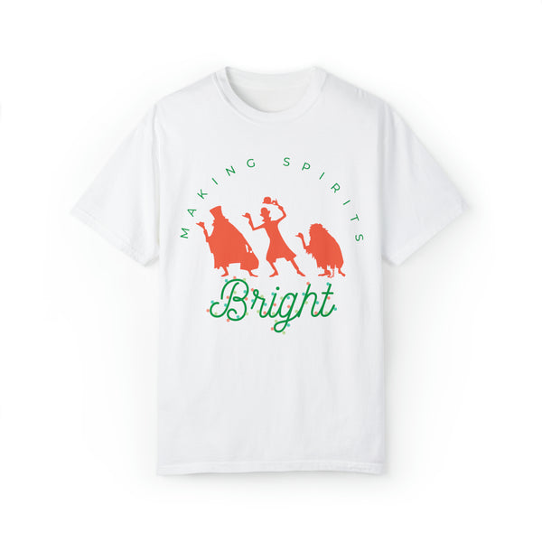Making Spirits Bright Comfort Colors Unisex Garment-Dyed T-shirt