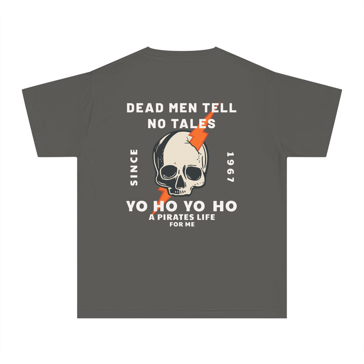 Dead Men Tell No Tales Comfort Colors Youth Midweight Tee