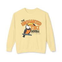 The Enchanted Tiki Room Unisex Lightweight Comfort Colors Crewneck Sweatshirt