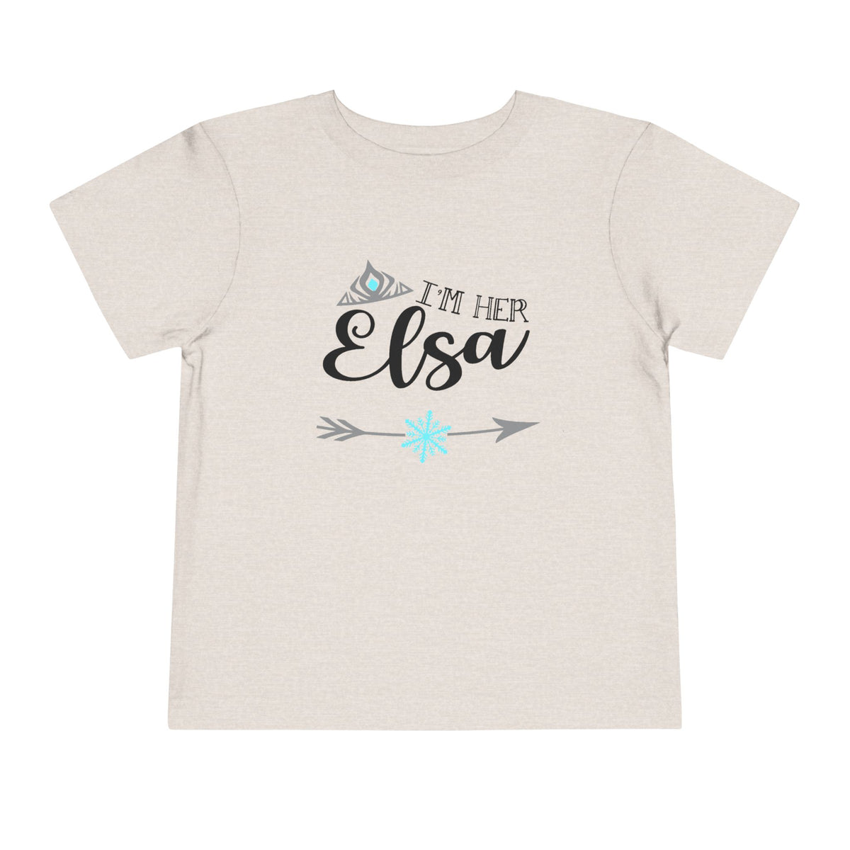 I'm Her Elsa Bella Canvas Toddler Short Sleeve Tee