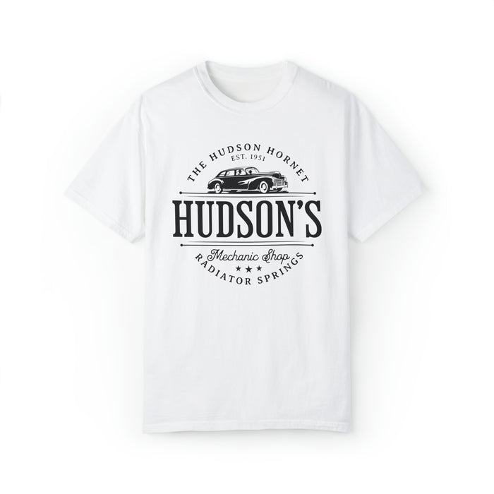 Hudson's Mechanic Shop Comfort Colors Unisex Garment-Dyed T-shirt