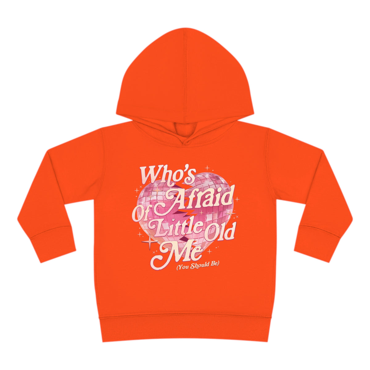 Who's Afraid Of Little Old Me Toddler Pullover Rabbit Skins Fleece Hoodie