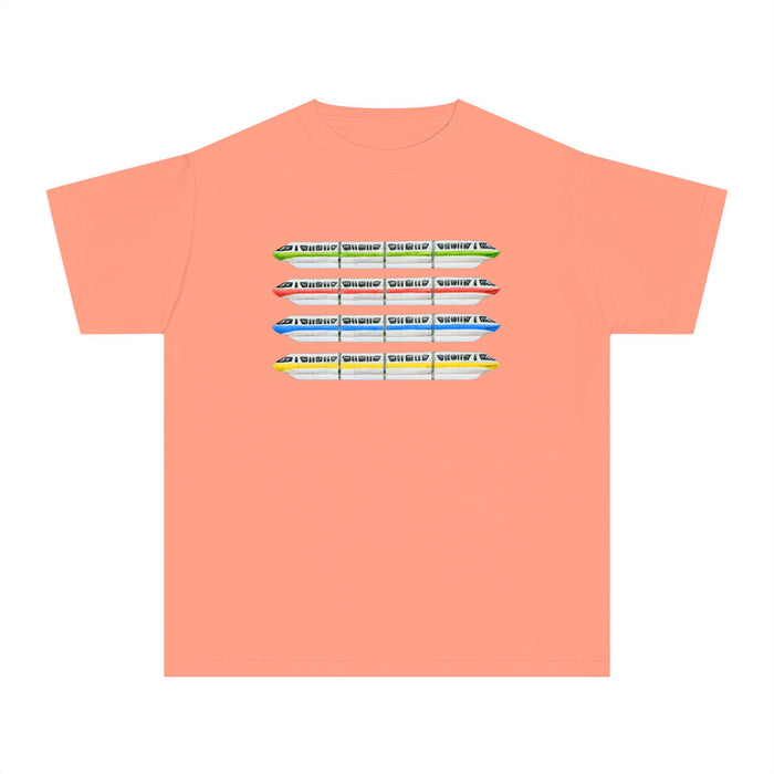 Monorails Comfort Colors Youth Midweight Tee