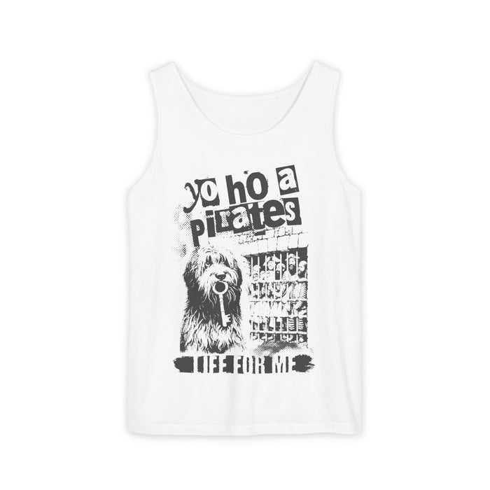 A Pirate's Life For Me Unisex Comfort Colors Garment-Dyed Tank Top