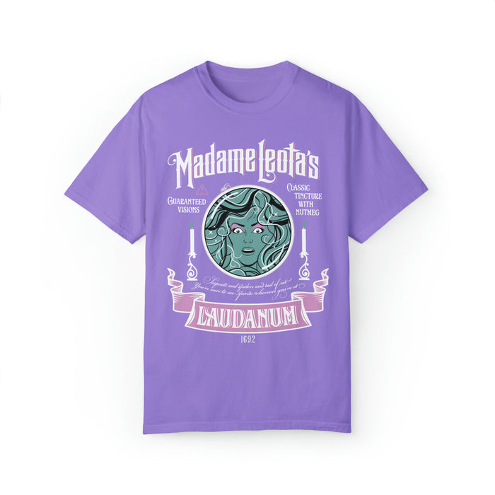 Madame Leota’s Laudanum Teal Comfort Colors Unisex Garment-Dyed T-shirt