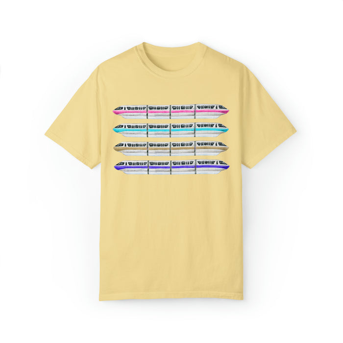 Monorails Comfort Colors Unisex Garment-Dyed T-shirt