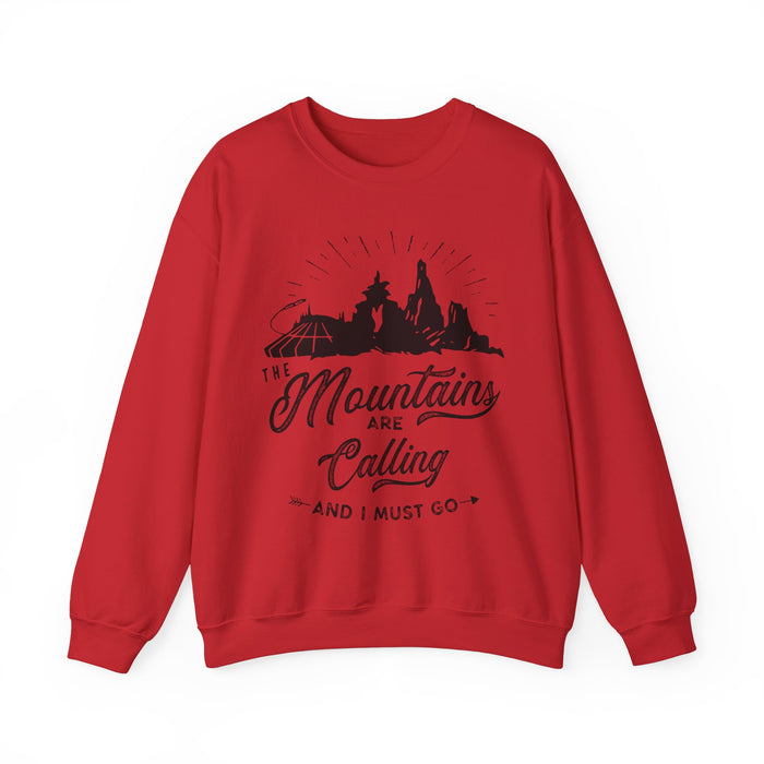 The Mountains Are Calling Gildan Unisex Heavy Blend™ Crewneck Sweatshirt