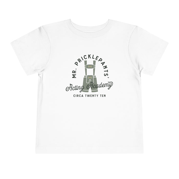 Mr. Pricklepants’ Acting Academy Bella Canvas Toddler Short Sleeve Tee