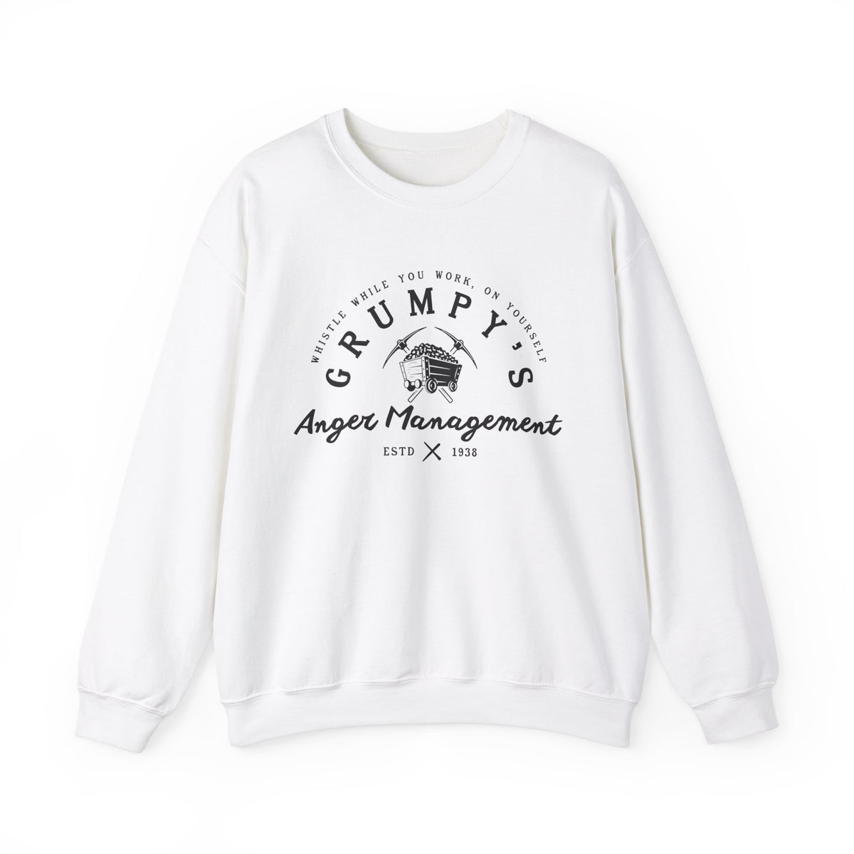 Grumpy's Anger Management Unisex Heavy Blend™ Crewneck Sweatshirt