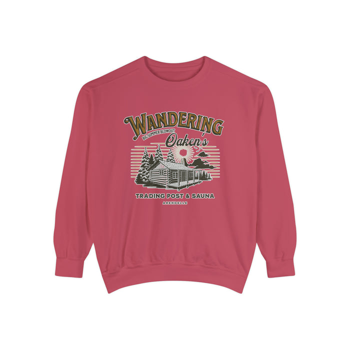 Wandering Oaken’s Trading Post Comfort Colors Unisex Garment-Dyed Sweatshirt