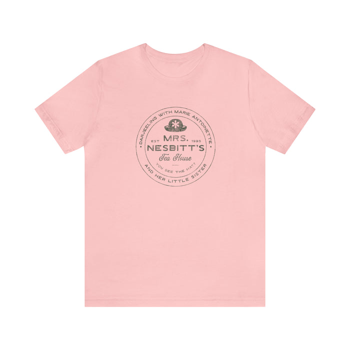 Mrs. Nesbitt’s Tea House Bella Canvas Unisex Jersey Short Sleeve Tee