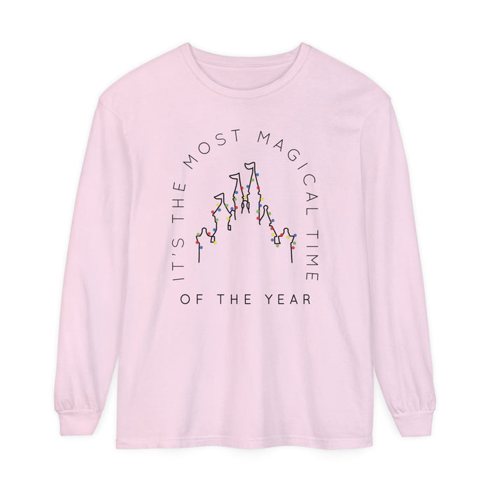 Most Magical Time Of The Year Comfort Colors Unisex Garment-dyed Long Sleeve T-Shirt