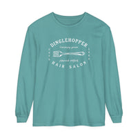 Dinglehopper Hair Salon Comfort Colors Unisex Garment-dyed Long Sleeve T-Shirt