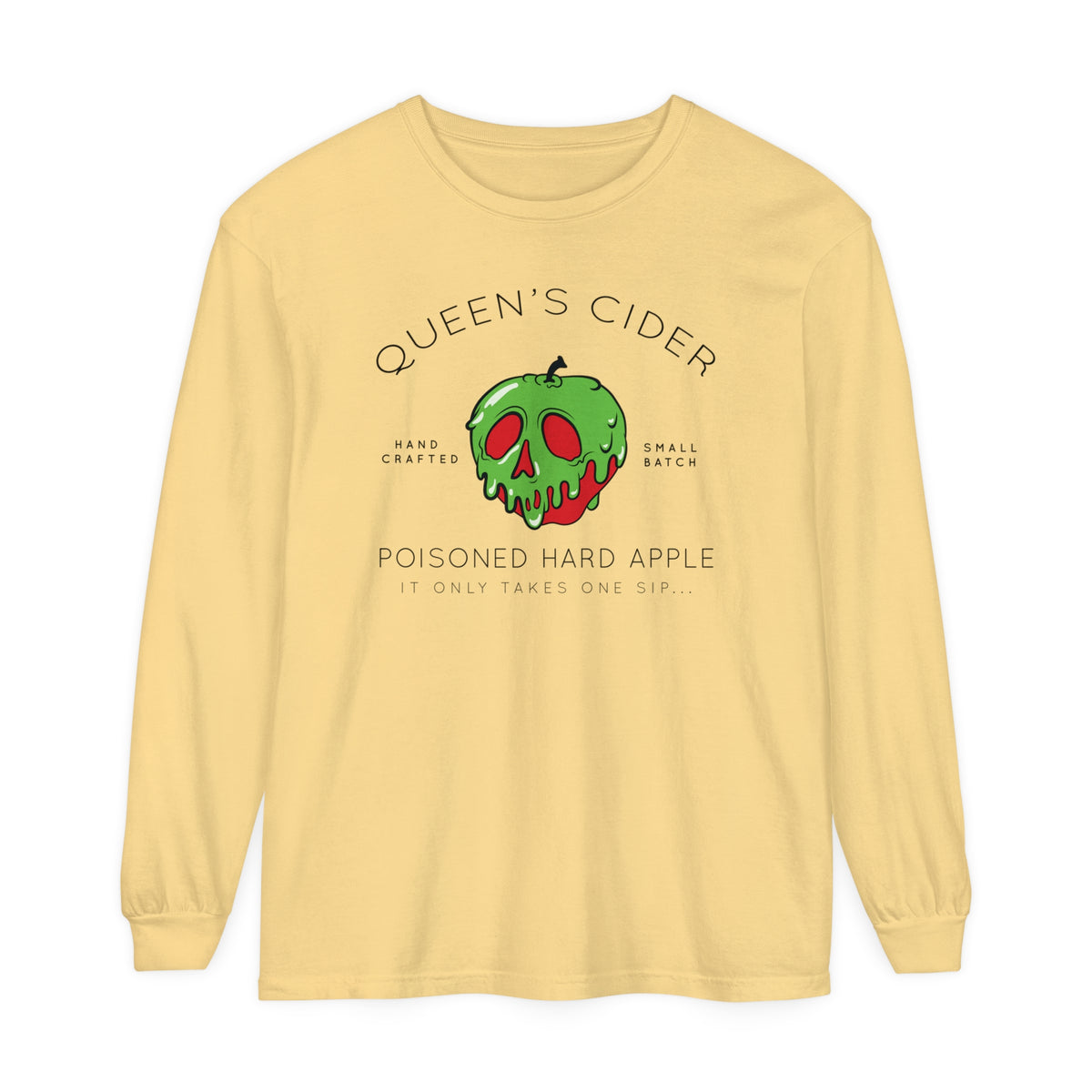 Queen’s Cider Comfort Colors Unisex Garment-dyed Long Sleeve T-Shirt