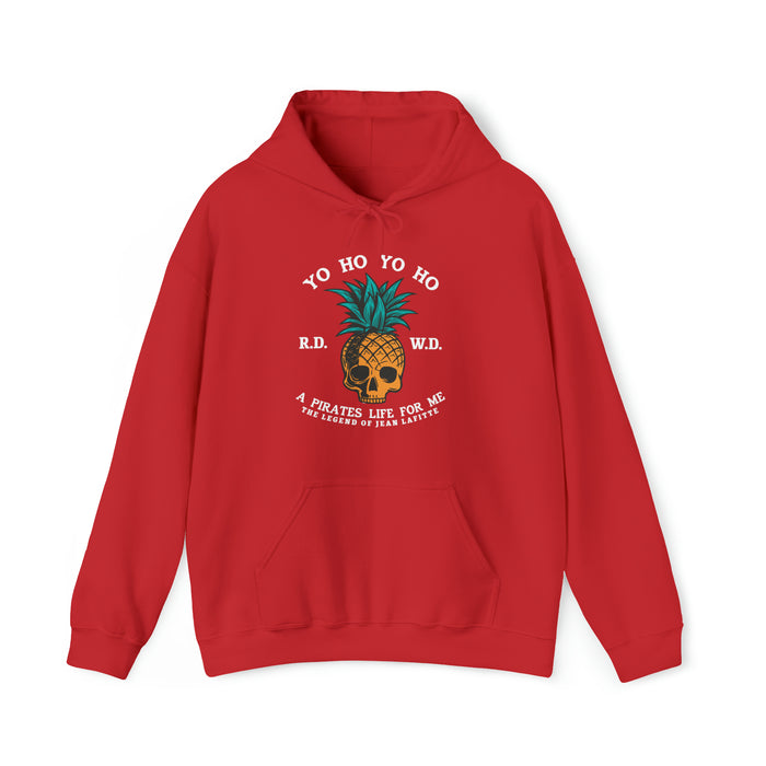 Yo Ho A Pirates Life For Me Gildan Unisex Heavy Blend™ Hooded Sweatshirt