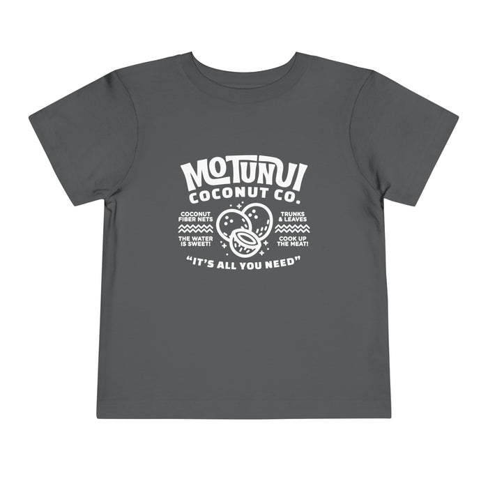 Motunui Coconut Co Bella Canvas Toddler Short Sleeve Tee