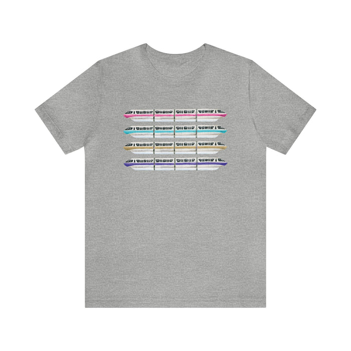 Monorails Bella Canvas Unisex Jersey Short Sleeve Tee