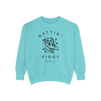 Gettin' Figgy With It Comfort Colors Unisex Garment-Dyed Sweatshirt