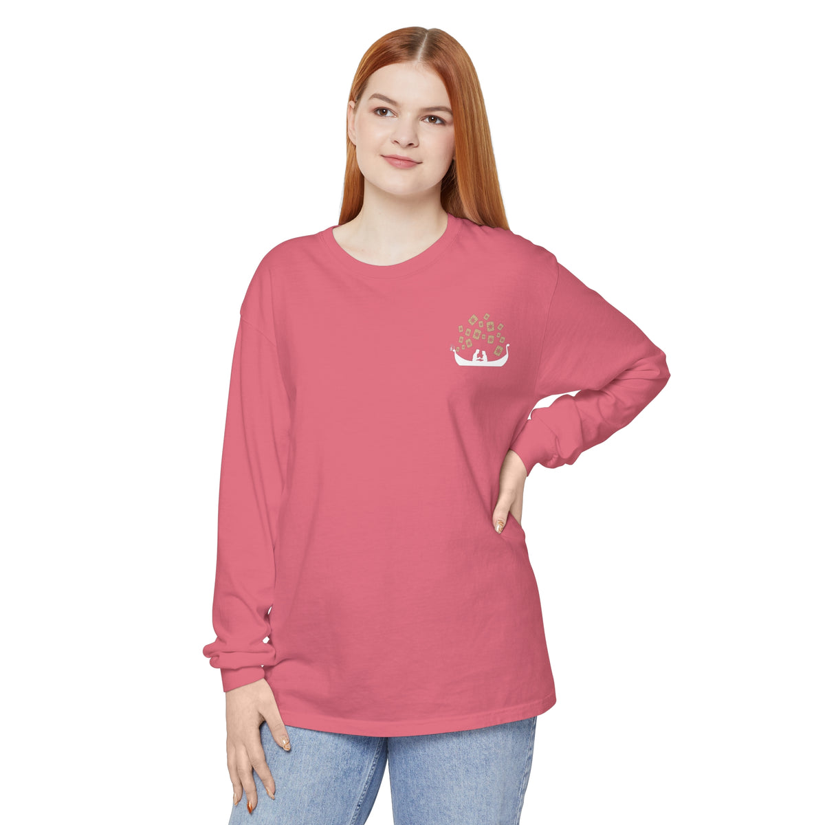 Lost Princess Lantern Co Comfort Colors Unisex Garment-dyed Long Sleeve T-Shirt