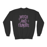 Witch and Famous Gildan Youth Crewneck Sweatshirt