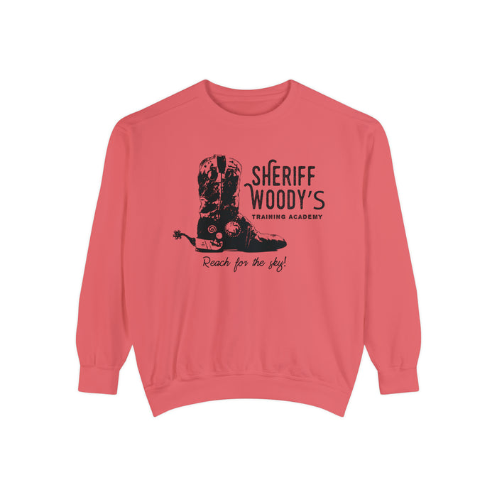 Sheriff Woody’s Training Academy Comfort Colors Unisex Garment-Dyed Sweatshirt