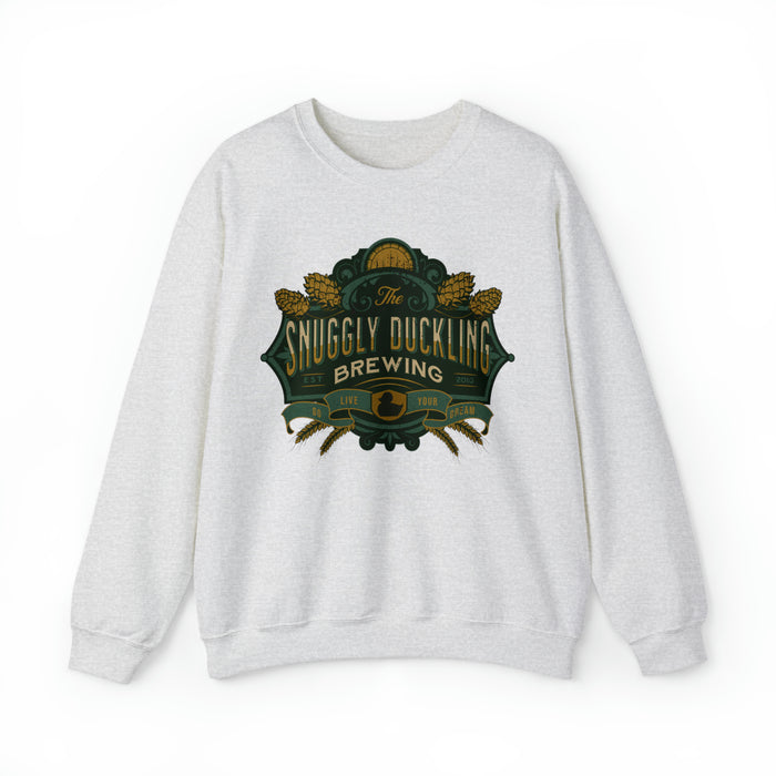 The Snuggly Duckling Brewing Gildan Unisex Heavy Blend™ Crewneck Sweatshirt