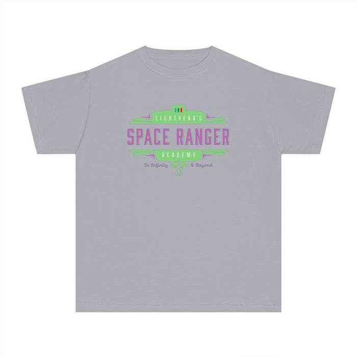 Lightyear's Space Ranger Academy Comfort Colors Youth Midweight Tee