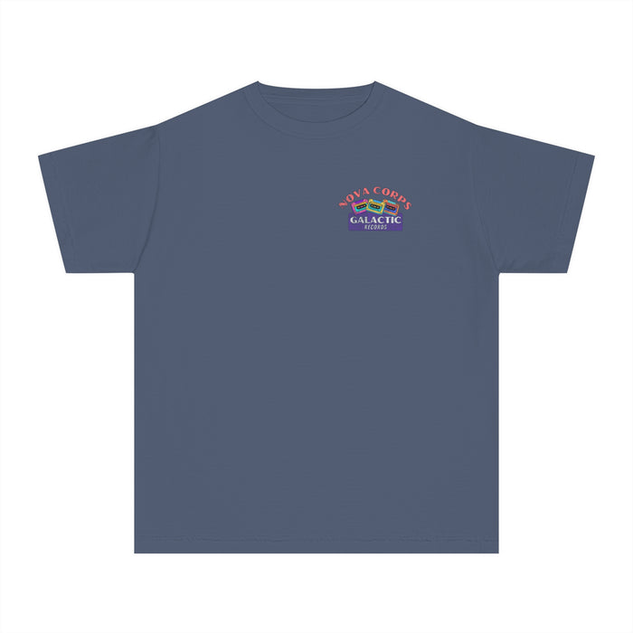 Galactic Records Comfort Colors Youth Midweight Tee