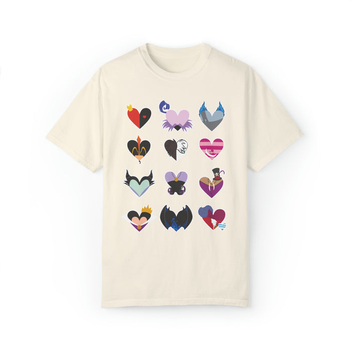 Villain Hearts Comfort Colors Unisex Garment-Dyed T-shirt