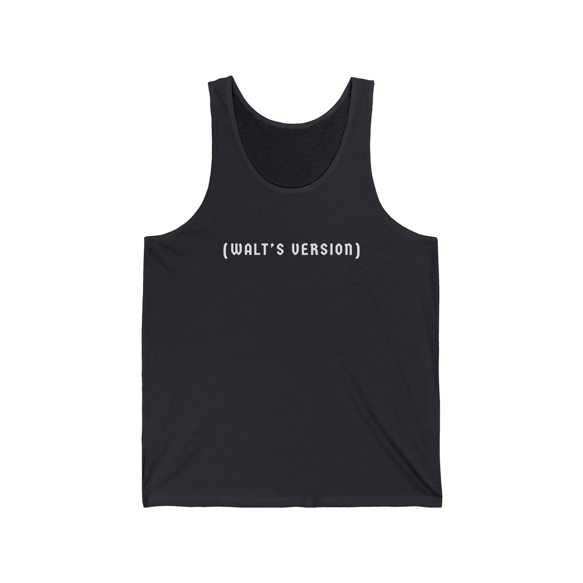 Walt's Version Bella Canvas Unisex Jersey Tank