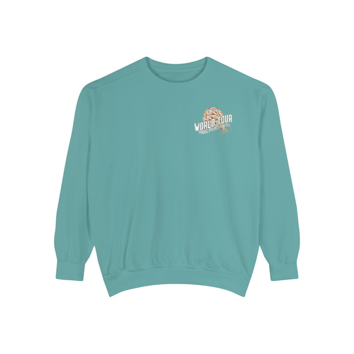 World Tour Comfort Colors Unisex Garment-Dyed Sweatshirt