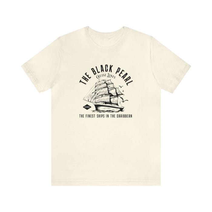 Black Pearl Cruise Lines Bella Canvas Unisex Jersey Short Sleeve Tee