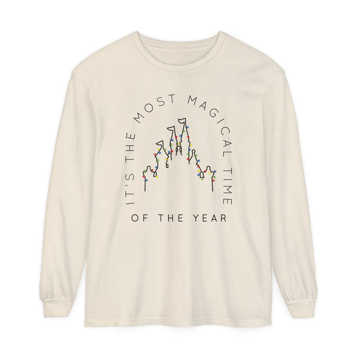 Most Magical Time Of The Year Comfort Colors Unisex Garment-dyed Long Sleeve T-Shirt