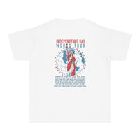 Independence Day World Tour Comfort Colors Youth Midweight Tee