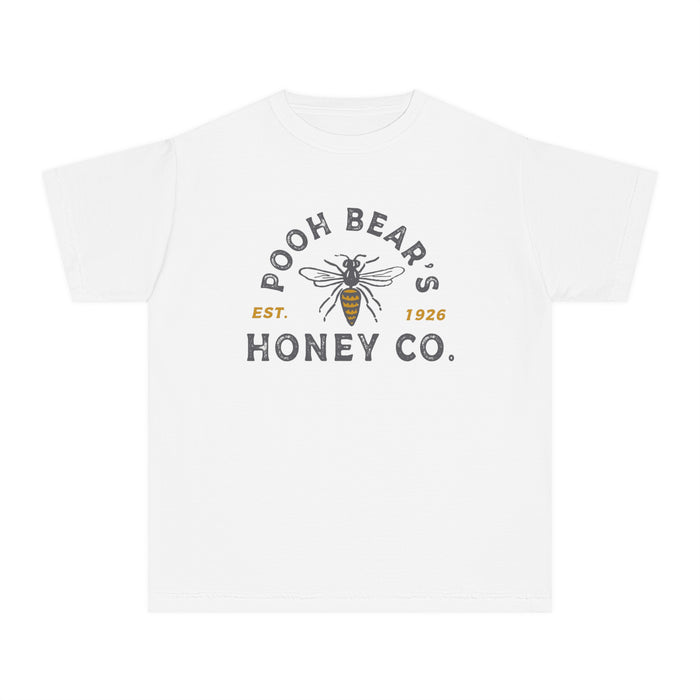 Pooh Bear's Honey Co. Comfort Colors Youth Midweight Tee