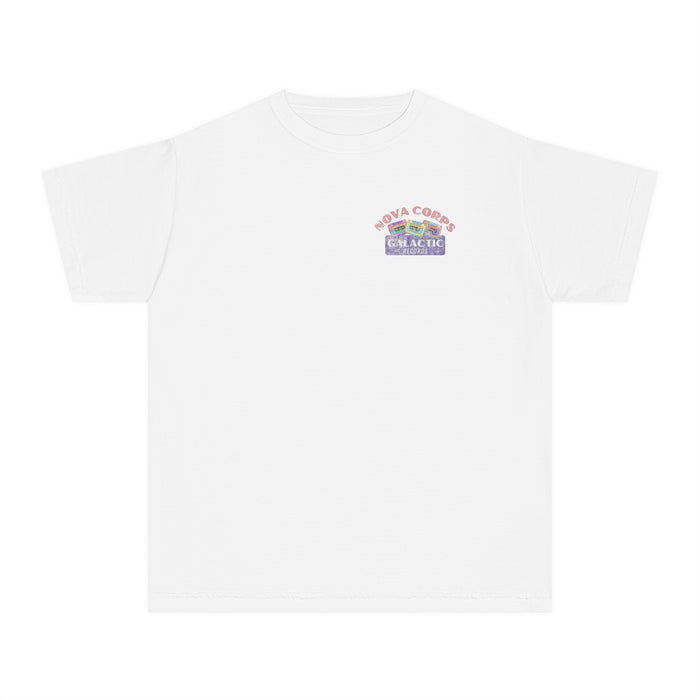 Galactic Records Comfort Colors Youth Midweight Tee