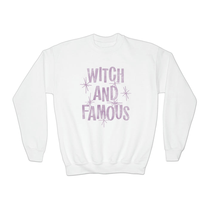 Witch and Famous Gildan Youth Crewneck Sweatshirt