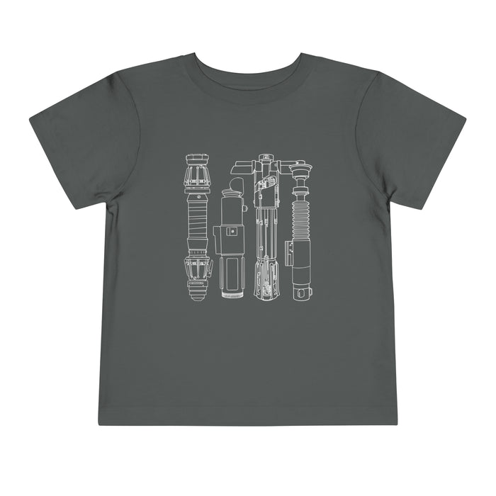 Lightsabers Bella Canvas Toddler Short Sleeve Tee