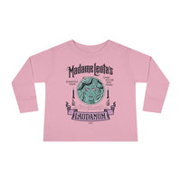 Madame Leota’s Laudanum Teal Rabbit Skins Toddler Long Sleeve Tee