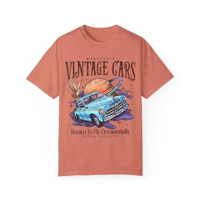 Weasley's Vintage Cars Comfort Colors Unisex Garment-Dyed T-shirt