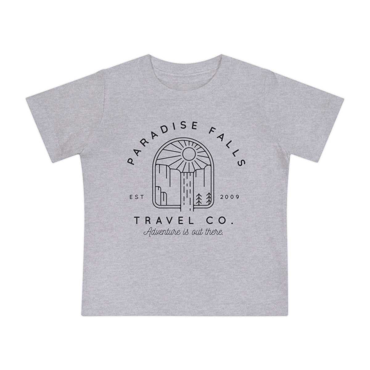 Paradise Falls Vacation Co. Bella Canvas Baby Short Sleeve T-Shirt