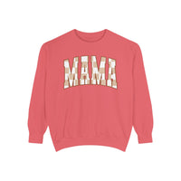 Checkered Mama Unisex Garment-Dyed Sweatshirt