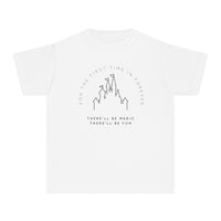 For The First Time In Forever Comfort Colors Youth Midweight Tee