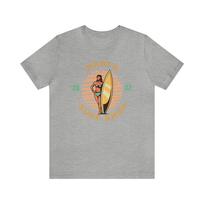 Nani's Surf Shop Bella Canvas Unisex Jersey Short Sleeve Tee