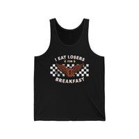 I Eat Losers For Breakfast Bella Canvas Unisex Jersey Tank