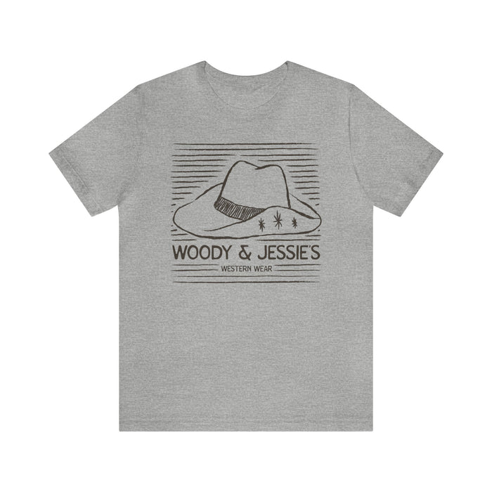 Woody & Jessie's Western Wear Bella Canvas Unisex Jersey Short Sleeve Tee