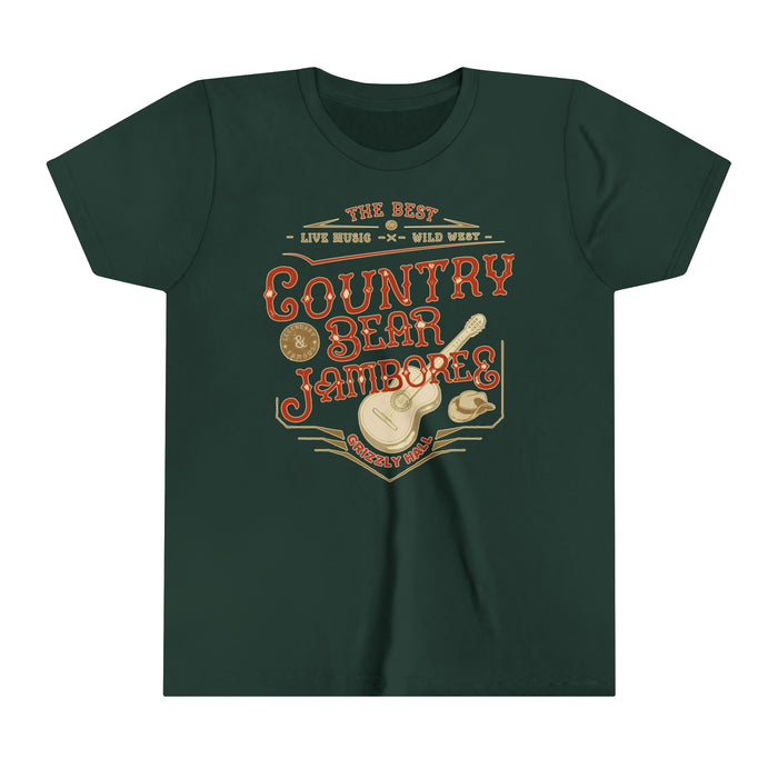 Country Bear Jamboree Bella Canvas Youth Short Sleeve Tee